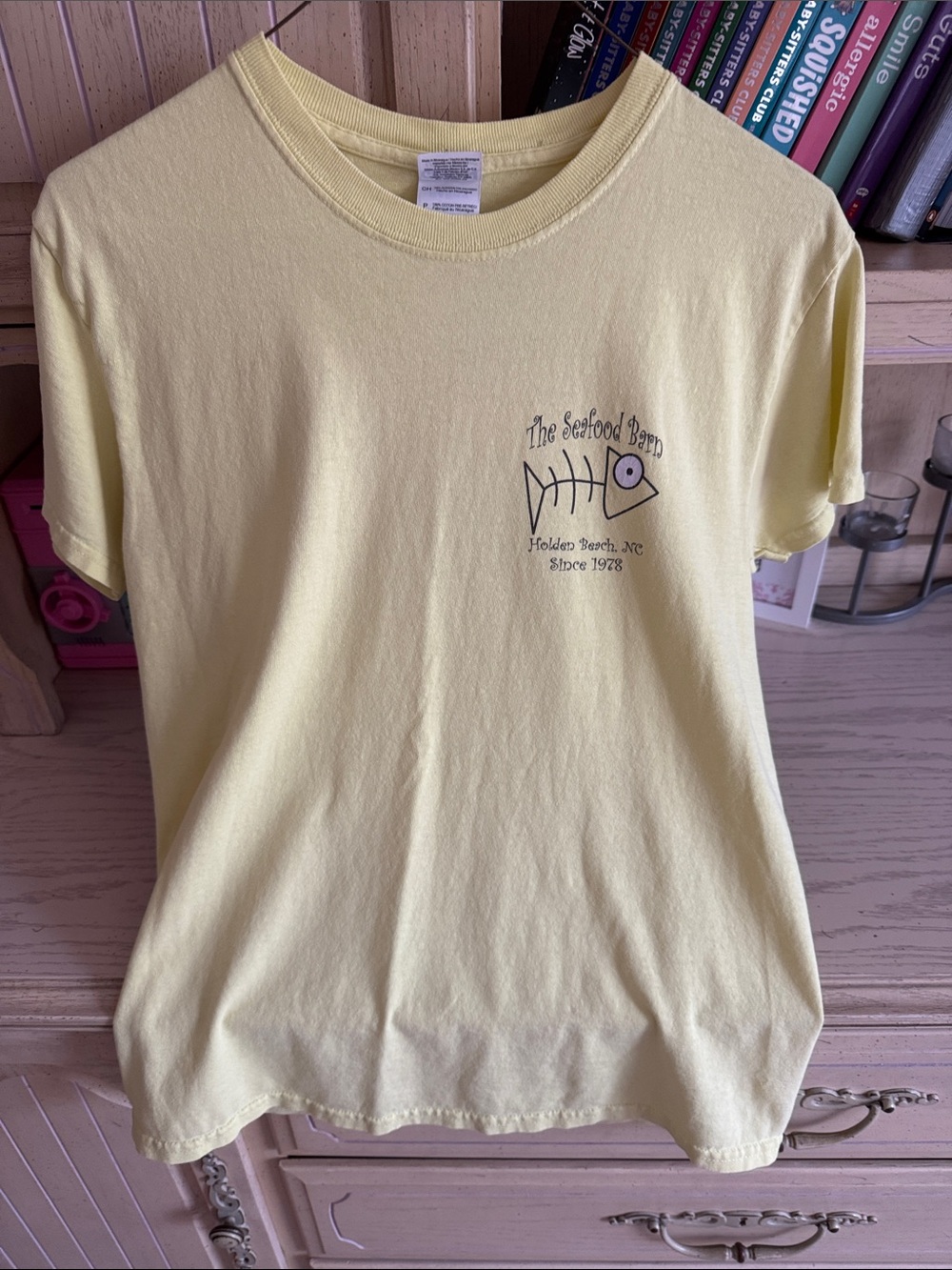 Womens Short-Sleeve Tee - Yellow
